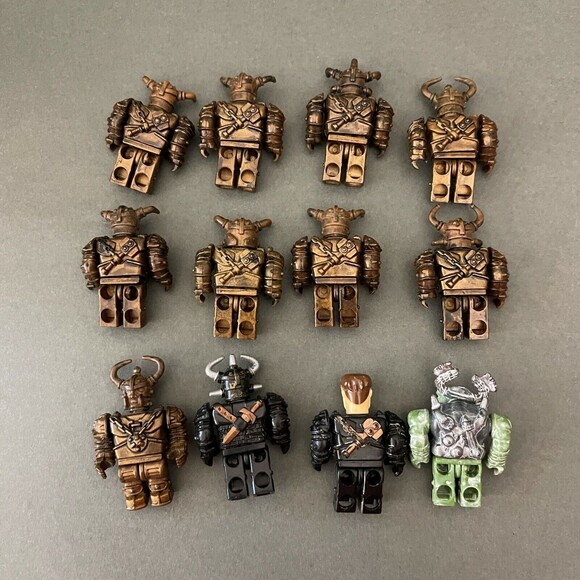 Mega Blok Bloks AS098893 Warrior Knights Replacement Add-on Parts Lot of 12 - Picture 3 of 3